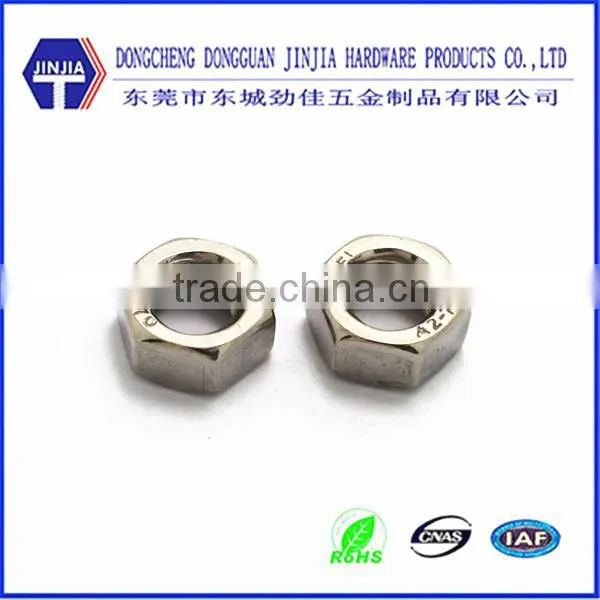 stainless steel hex socket head nut