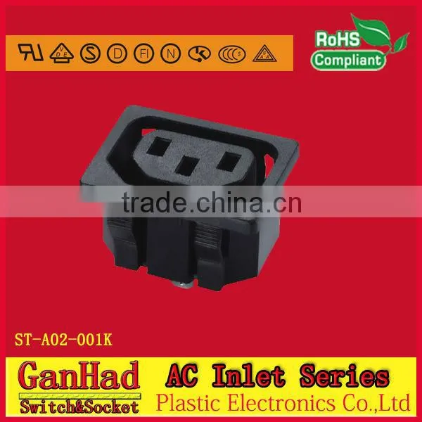 C13 IEC Ac power socket&AC outlet socket