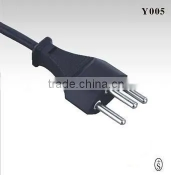 Swiss computer power cord/swiss power cord with sev approval/swiss plug