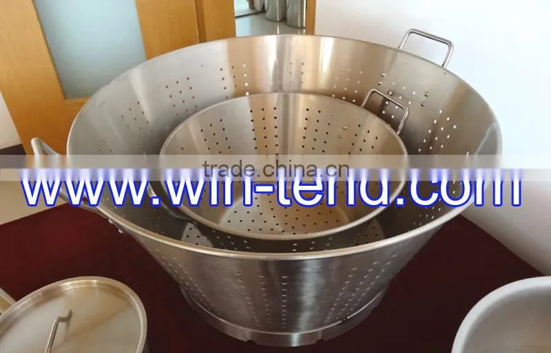 Kitchen strainer basket vegetable fruit stainless steel colander