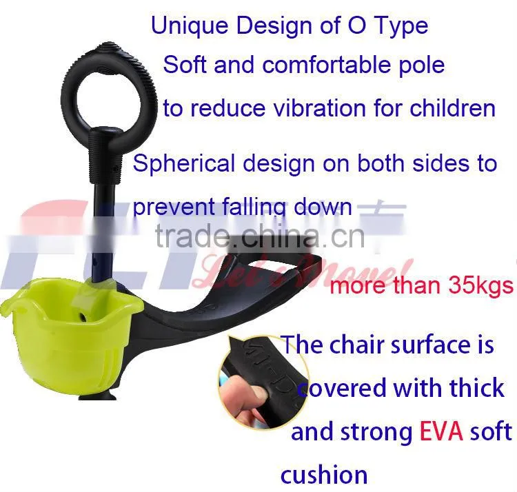 3 in 1 mini kick scooter with seat &O-bar for kids happy push