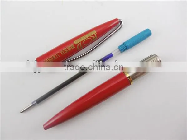 Elegant Design Deep Red Color Promotional Mini Ball Pen for Gifts