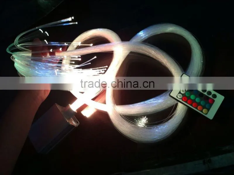 1mm PMMA end glow plastic fiber optic for lighting