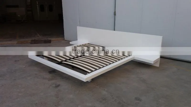 high gloss white bedroom set new design