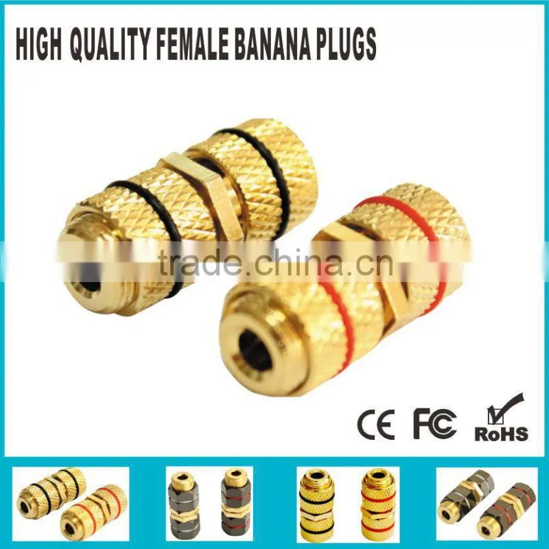 4mm banana plug female connector