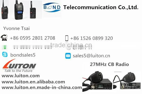 LT-25W LUITON 25W/10W/5W Tri-power optional police handheld two way radio