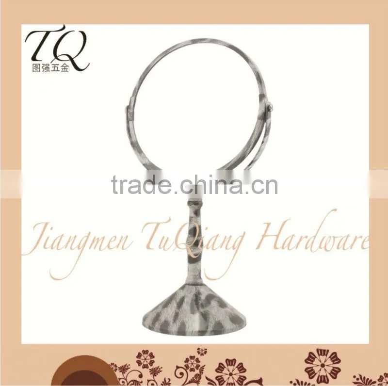 6 inch Chrome Metal Magnifying bath mirror