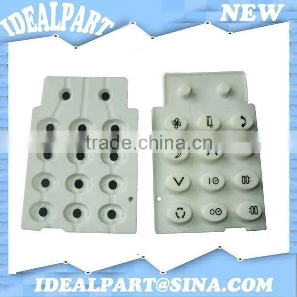 Factory price dustproof rubber keypad
