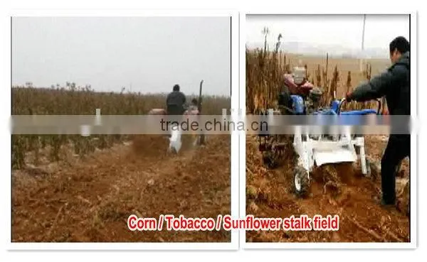 agricultural tool with iron wheel green corn stalk cutting machine for cow silage machine for cutting tobacco stalk