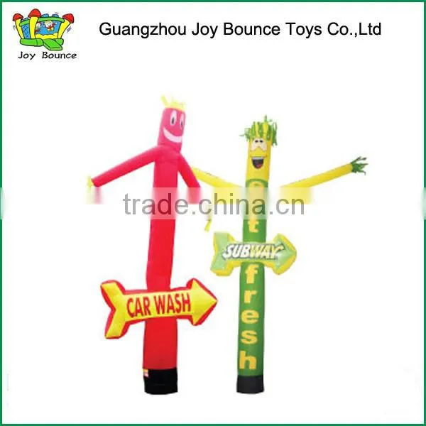 Popular inflatable advertising products car wash inflatable air dancer with arrow