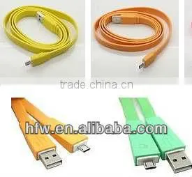 low price colored micro usb cable