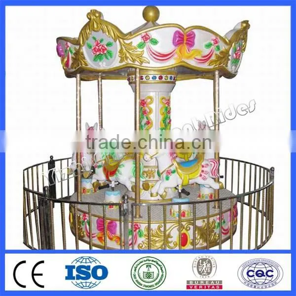 Children's merry go round 6 seats mini carousel