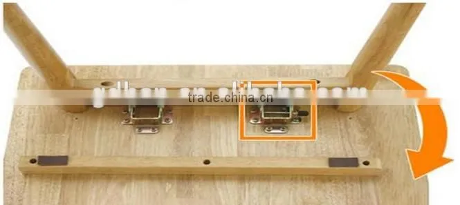 Hinge legs folding,Furniture folding table leg bracket,90 degree adjustable