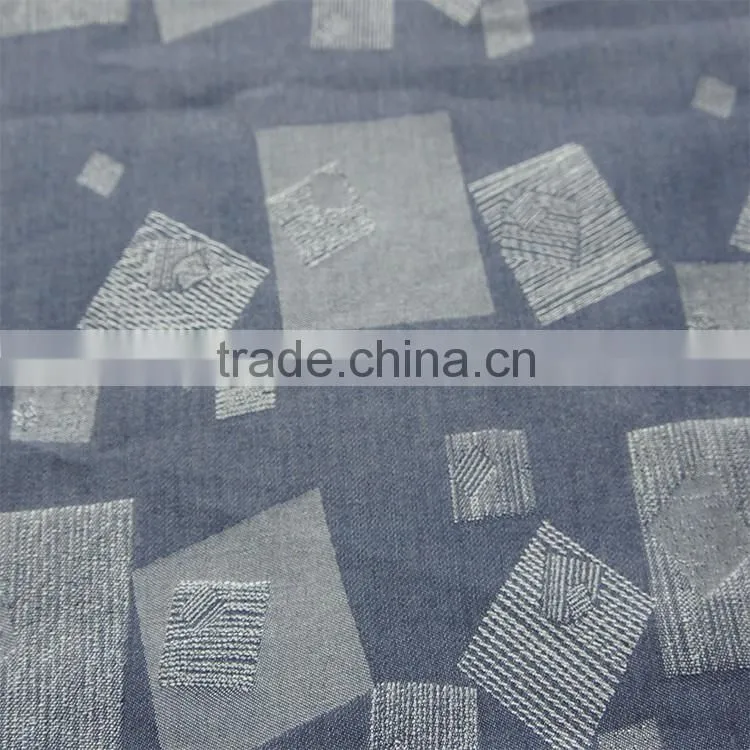 tencel cotton denim cloth jeans skirt fabrics for clothing