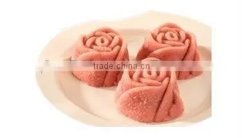 colorful rose silicone cupcake baking cups