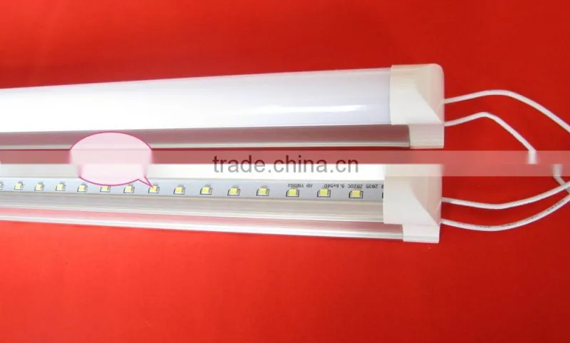1200mm 18w 4ft T8 aluminum tube integration bracket led light tube