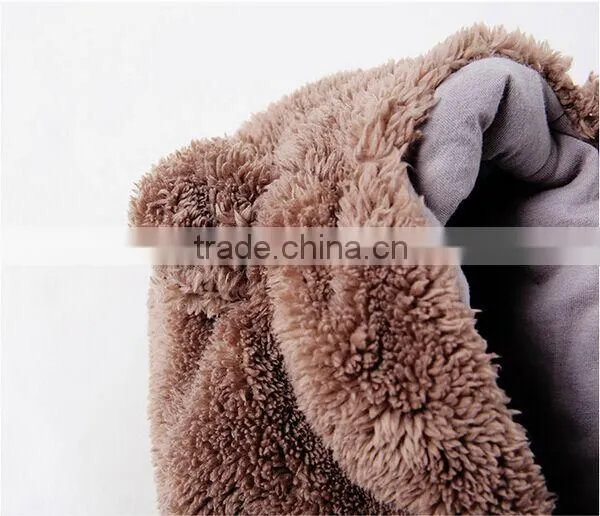 baby infant sleeping bag, warm winter fake fur