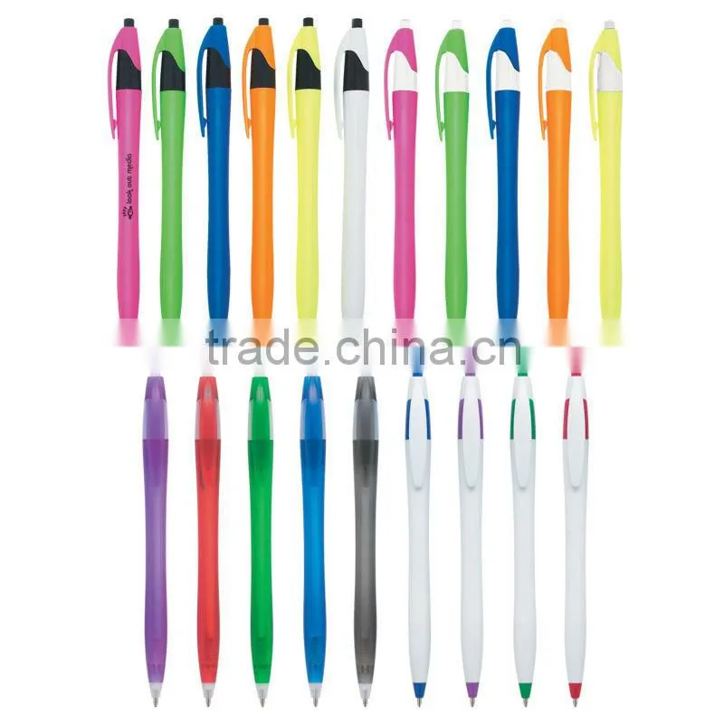 Dart Pen- Translucent Blue with White Trim