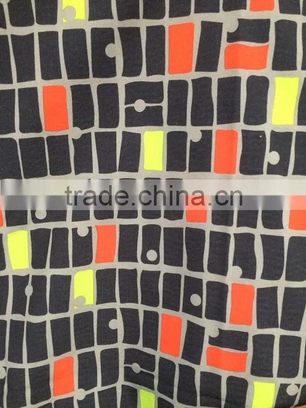 Polyester Printed 4 Way Stretch Fabric