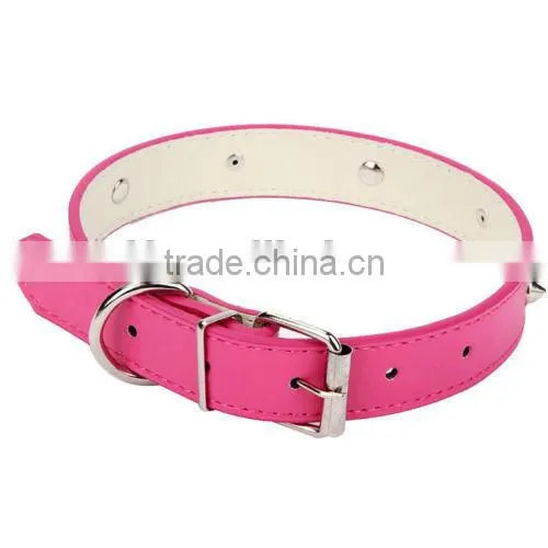 Pet Collar Cat Dog Puppy Personalised Name Charms Bling Leather pet collar