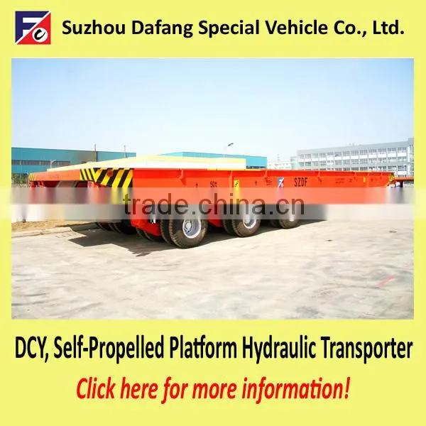 SPMT Self-propelled modular transporter, used hydraulic axle trailers