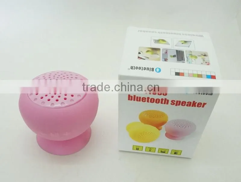 Portable mini waterproof bluetooth outdoor music speaker with MIC handfree function