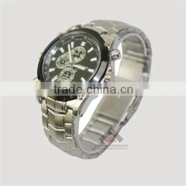 High Quality Hidden MP3 Watch Camera 480p AVI