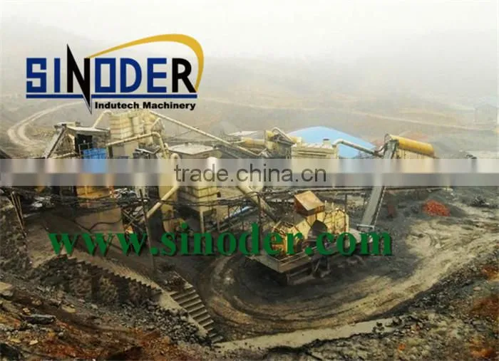 Supply garnet crusher Plant for industrial and mineral rock stone crushing and washing project -- Sinoder Brand