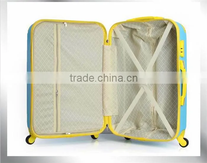 Baigou new ABS aluminum trolley suitcase fashion style suitcase top quality suitcase
