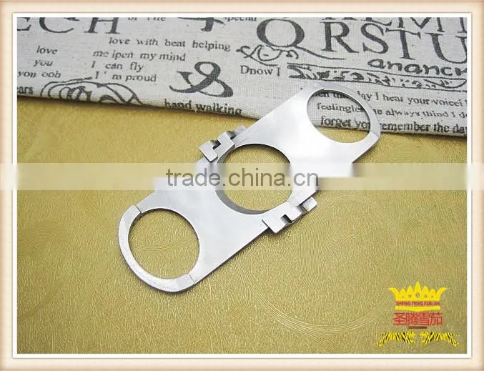 Stainless steel cigar scissors