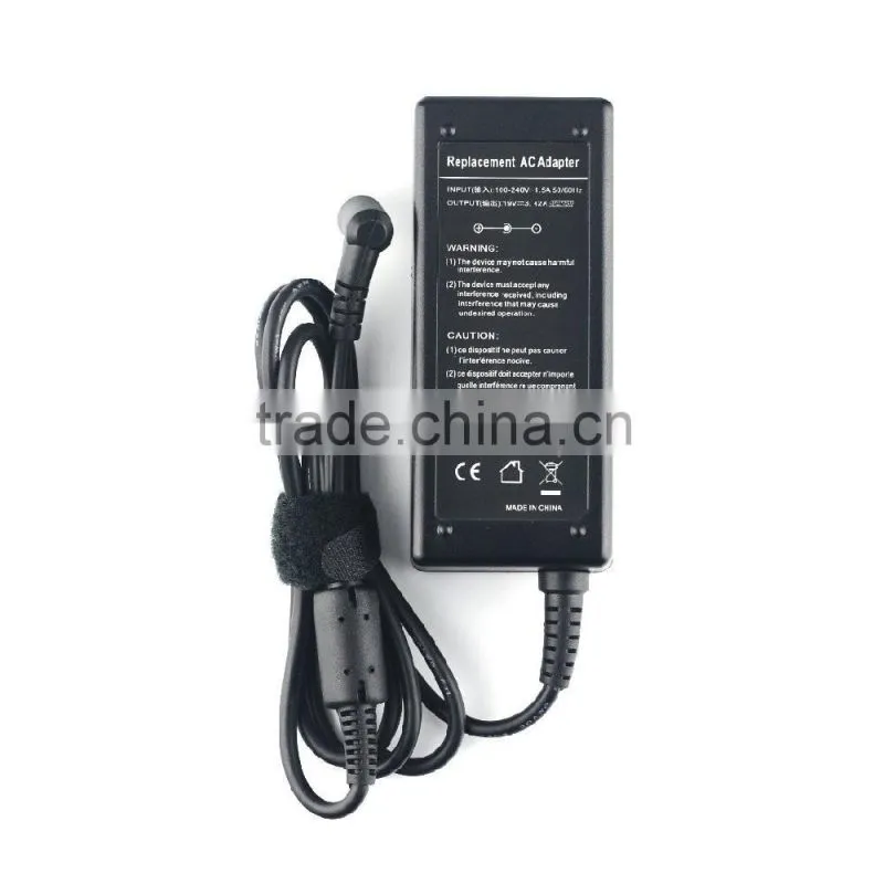 dve switching adapter 100-240v notebook adapter 19v 3a switching power adapter