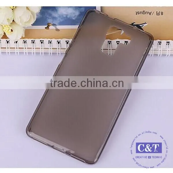 C&T Ultra Thin Slim clear crystal TPU gel Soft back skin case Cover for Huawei Honor 7