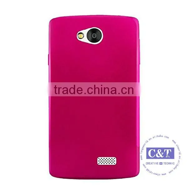 C&T 2015 new design custom sublimation phone case for lg optimus f60