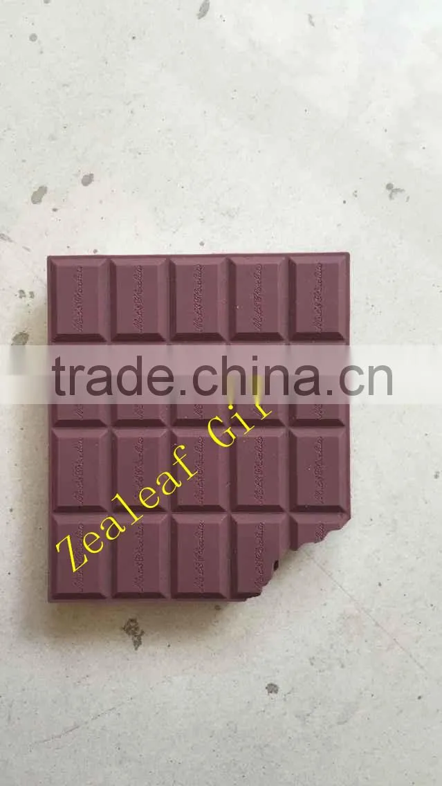 chocolate shaped memo pad note book