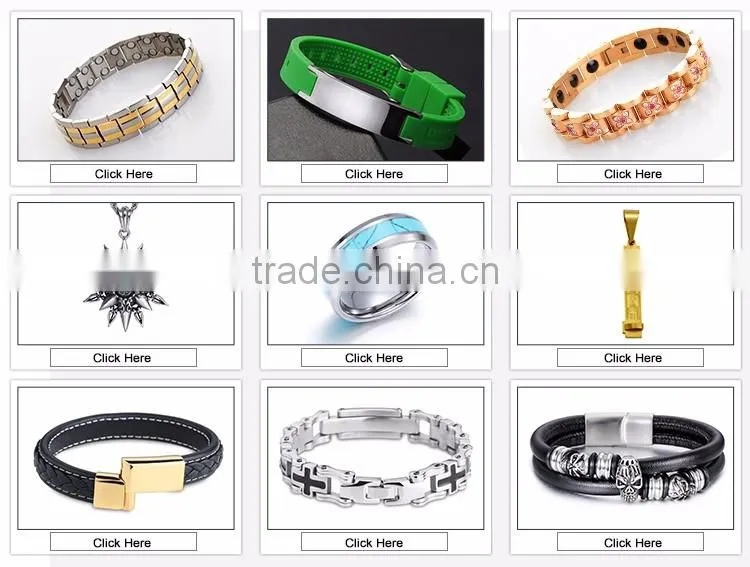 2016 new product stainless steel skull bracelet designs jewelry fashion bracelet bike chains for men /women