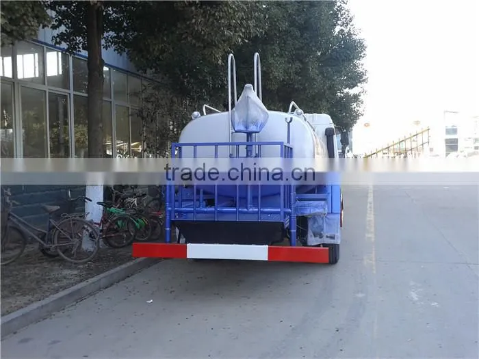 Factory direct selling truck delivery water China manufacturer water tender trucks 5CBM water tanker truck