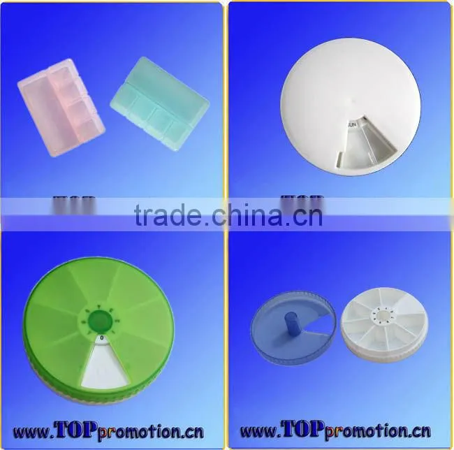 eco pp weekly retangle pill box