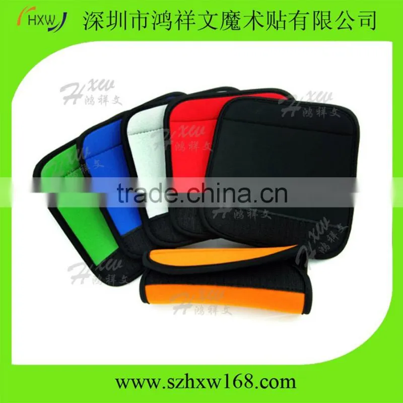 Customzied design logo band neoprene suitcase handle grip