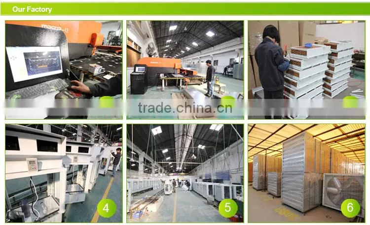 Professional stainless steel automatic shutter exhaust fan blades