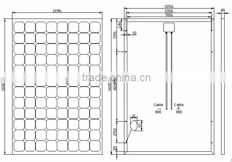 China Land 200W 220W 230W 240W12V 24V Solar Panels With MCS UL TUV CE Certificate