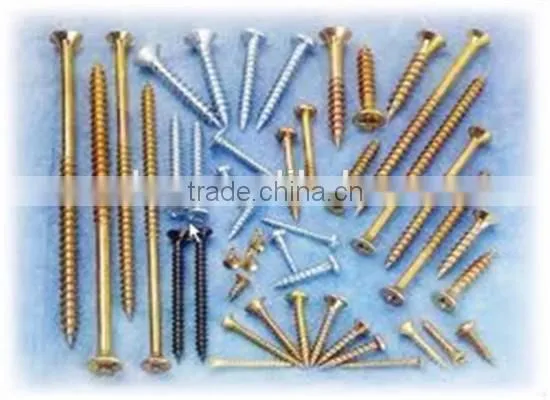 Hex Washer Head YZP Coating Concrete Screw