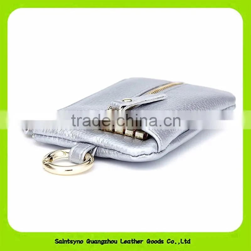 16666 Eco-friendly Cute key holder leather key ring holder for lady
