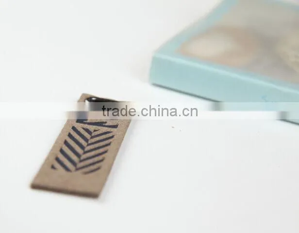Custom Logo Clothing Faux PU Leather Patch for Denim