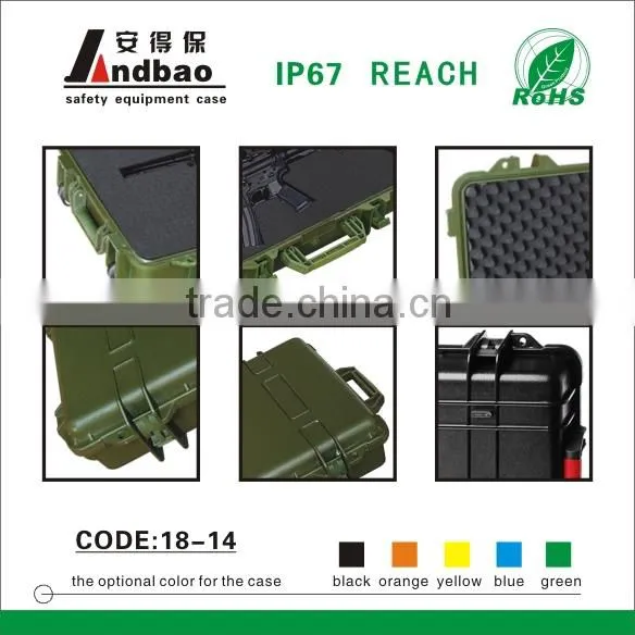 waterproof dustproof crushproof plastic tool case