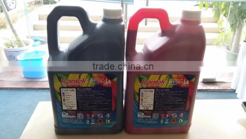 Icontek solvent ink for Icontek inkjet printer