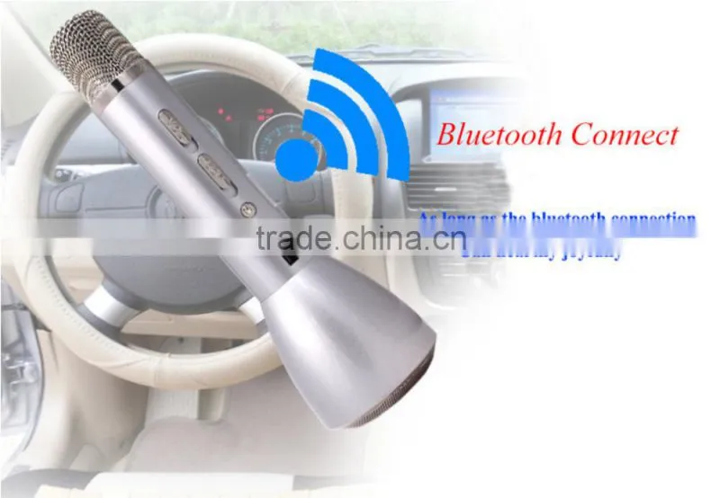 All-in-one Portable Home KTV Karaoke Player Wireless Microphone Speaker with Bluetooth
