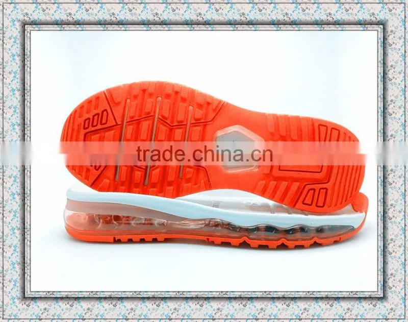 2016 fashion eva+aircushion+tpr sport shoes sole