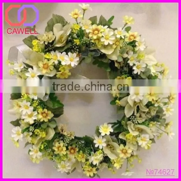 artificial flower wreath for funeral