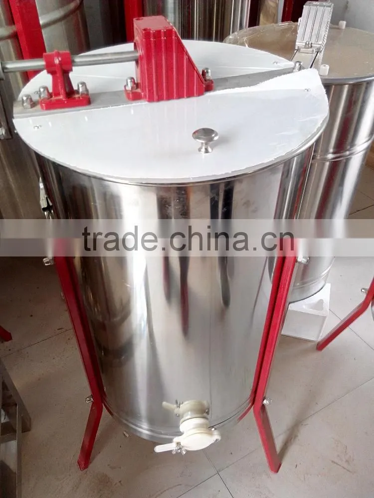 Good quality manual 2 frames honey extractor