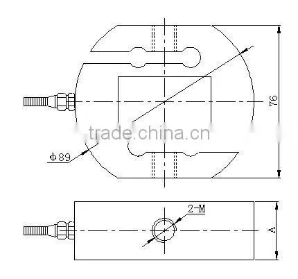 S Beam hanging Load cell